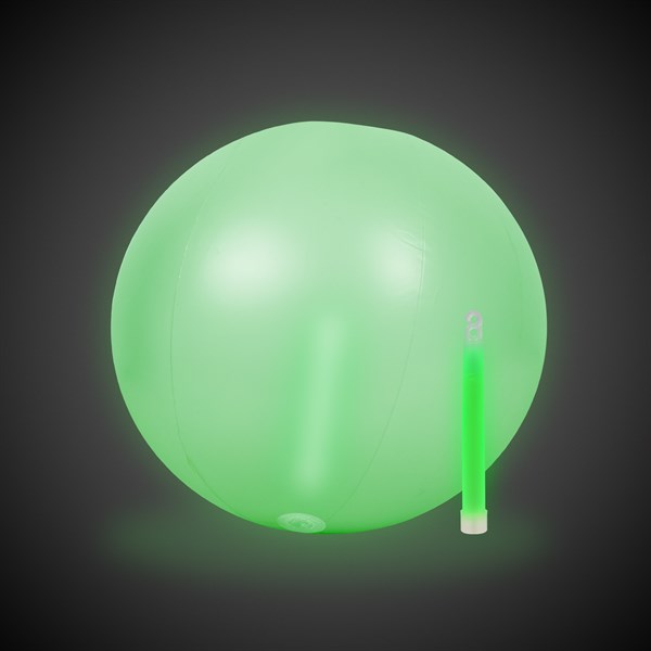 12" Inflatable Glow Beach Ball