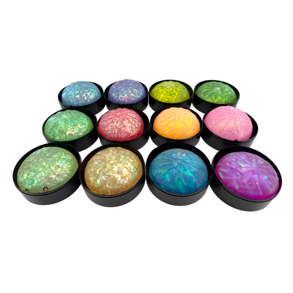 Fun Doh Glow In the Dark Mystery Dumpling - Black Basket
