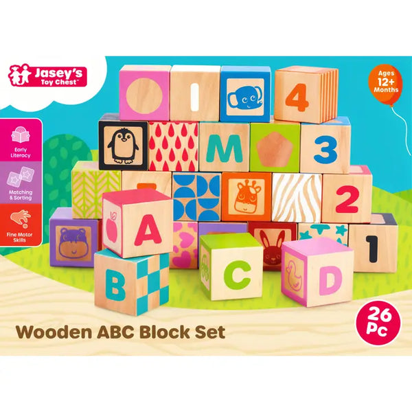 Wooden ABC Block Set
