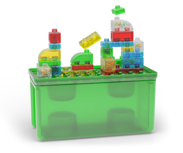 Jelly Blox Stack & Stash 2-in-1 Storage Case