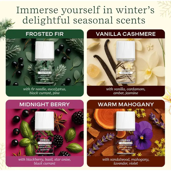 Lifelines ClickWick Refills - Winter Edition