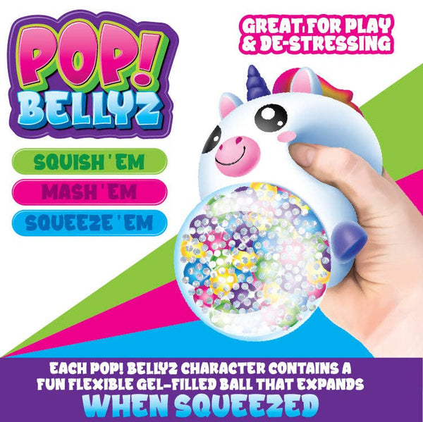 So Much Fun! Pop Bellyz Plush Squeeze Toy - Assorted