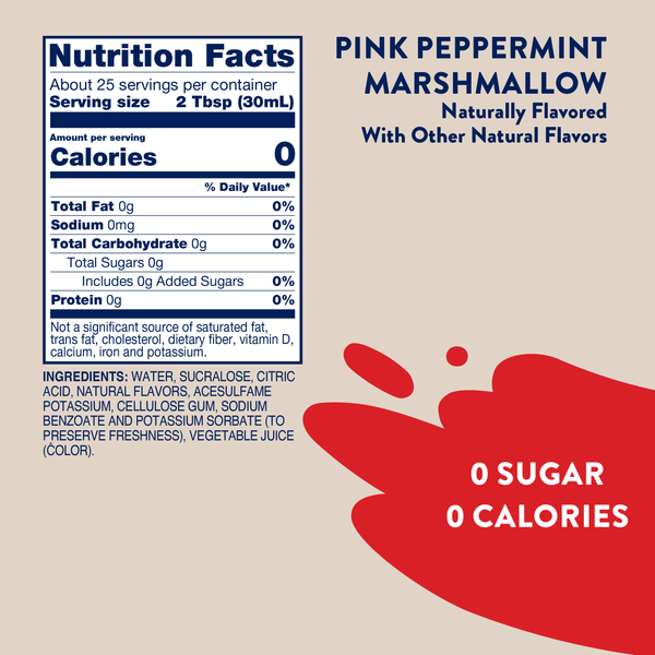 Sugar Free Pink Peppermint Marshmallow