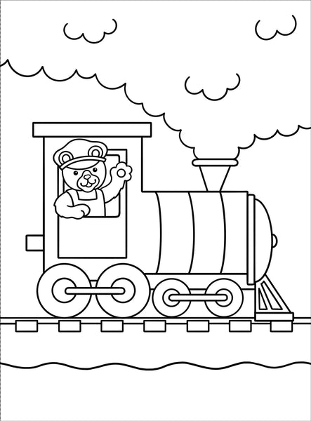 Things That Go! My First Coloring Book