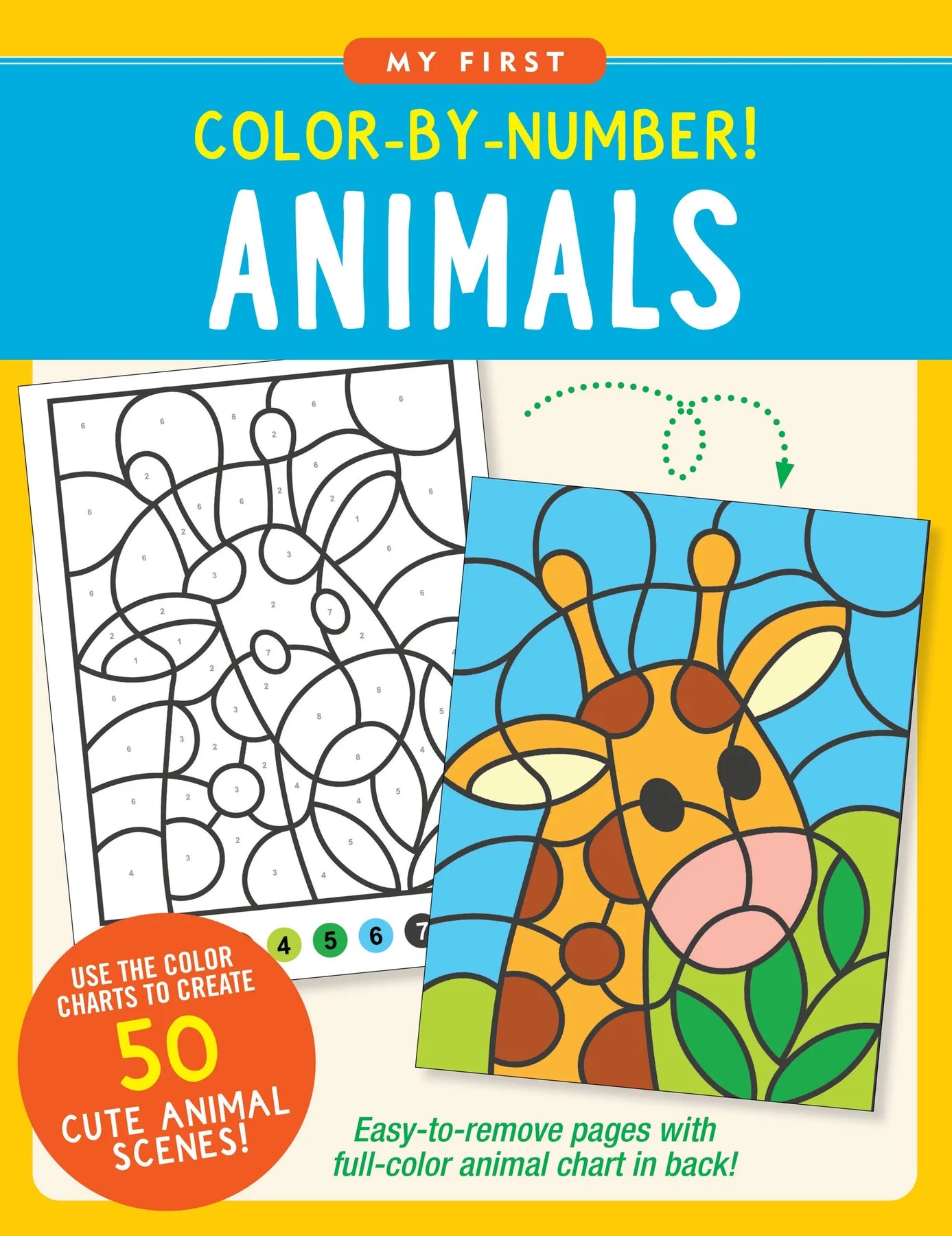 Animals Color by Number