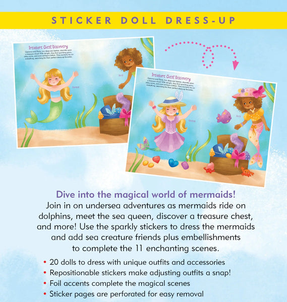 Mermaids Sticker Doll Dress Up