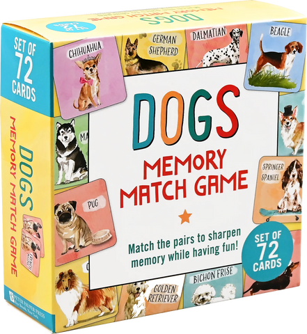 Dogs Memory Match Game