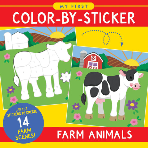 Farm Animals Color by Sticker