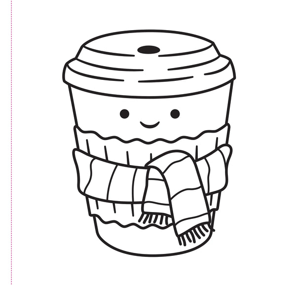 Color Me Cozy Stress Free Coloring Book