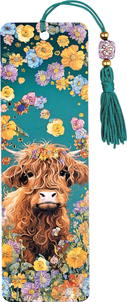Highland Cow Bookmark