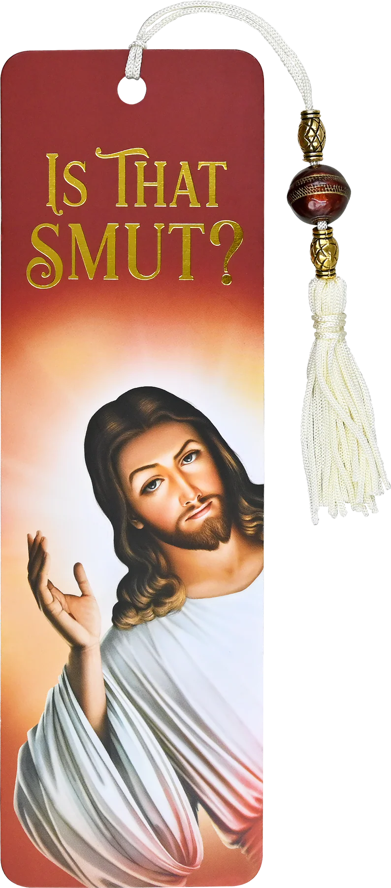 Is That Smut Beaded Bookmark