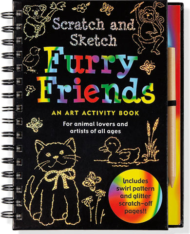 Furry Friends Scratch and Sketch