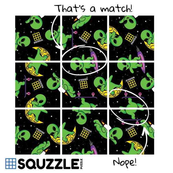 Aliens Squzzle Puzzle