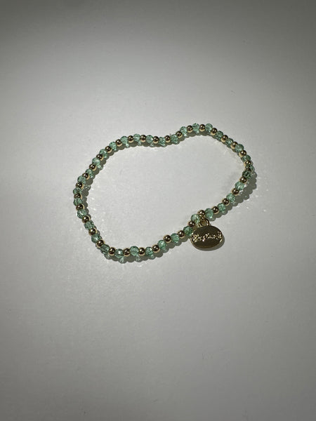 Alex Carol Stacker w/Glass Crystals