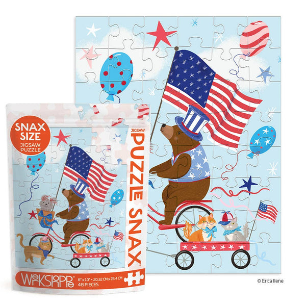 Paws & Stripes 48 Piece Puzzle Snax