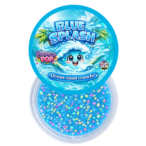 Fun Doh Crunch Pop Color Sensory Squishy Slime
