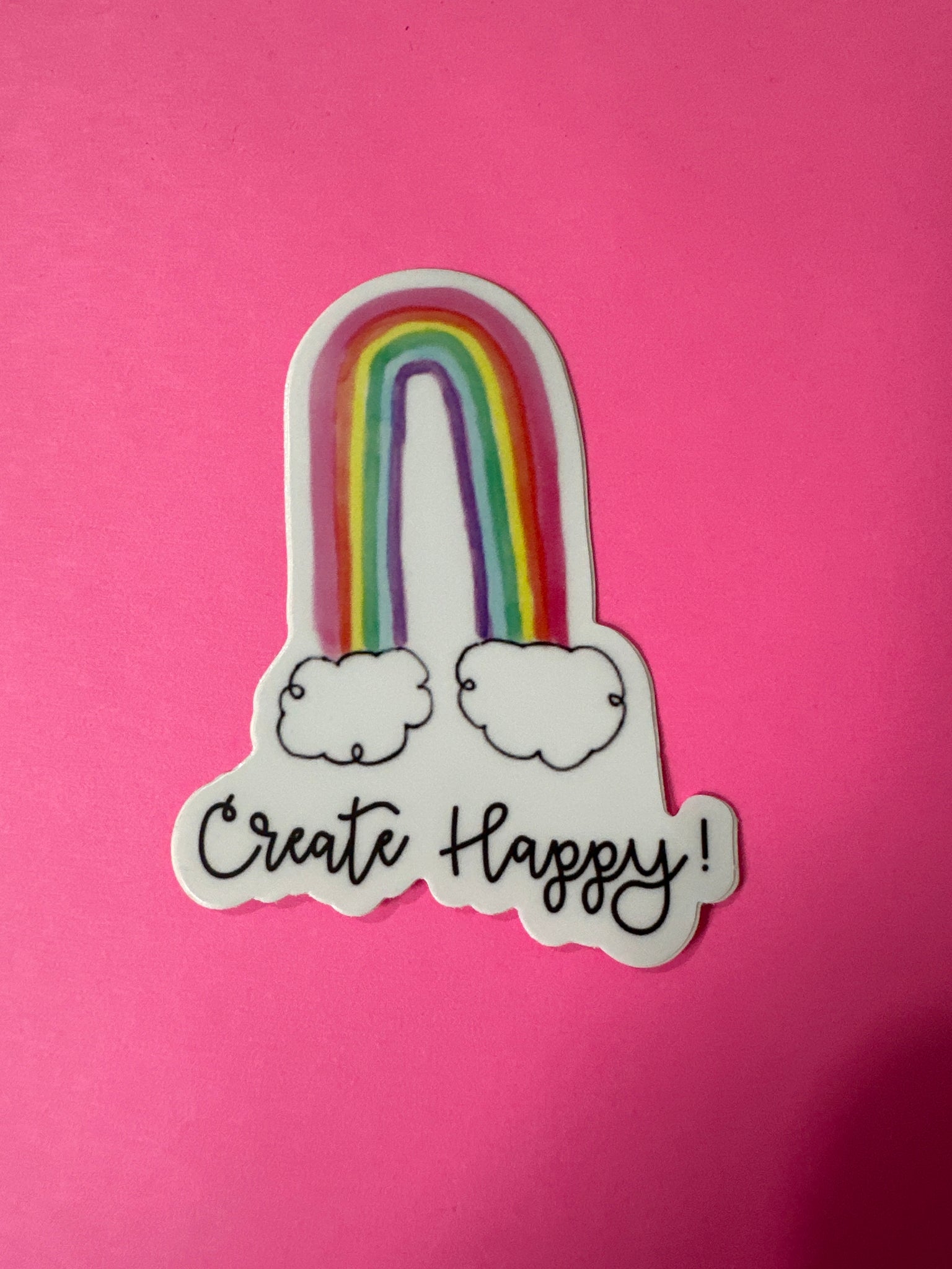 Create Happy Sticker