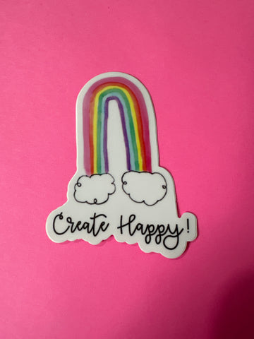 Create Happy Sticker