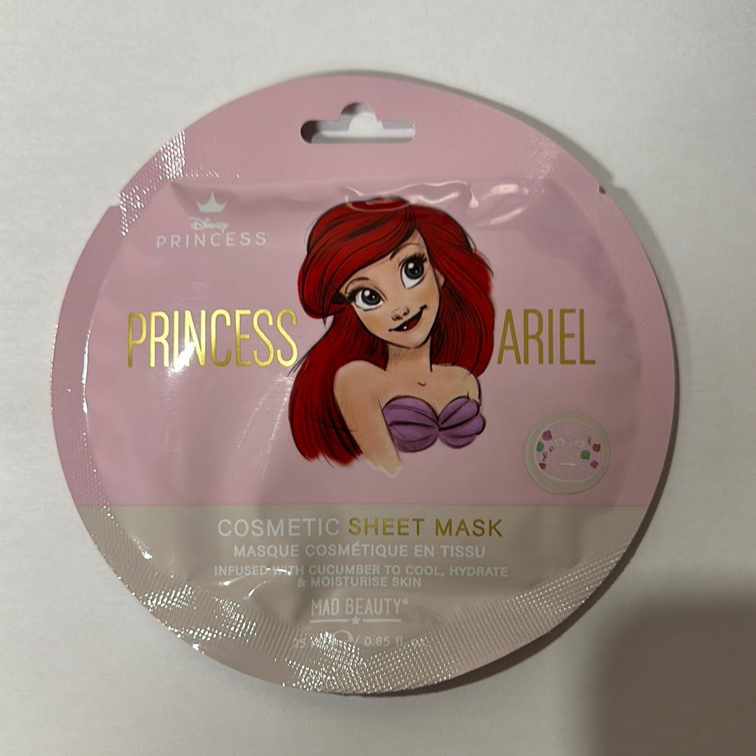 Ariel Princess Cosmetic Sheet Mask