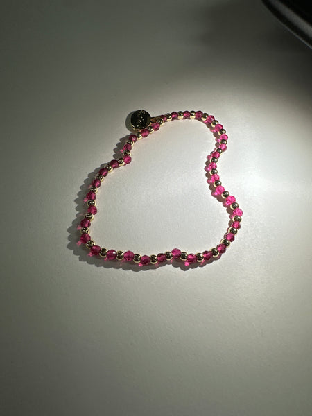 Alex Carol Stacker w/Glass Crystals
