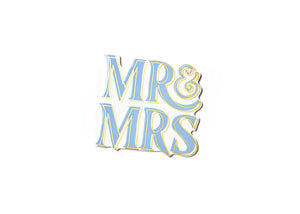 Blue Mr & Mrs Attachment