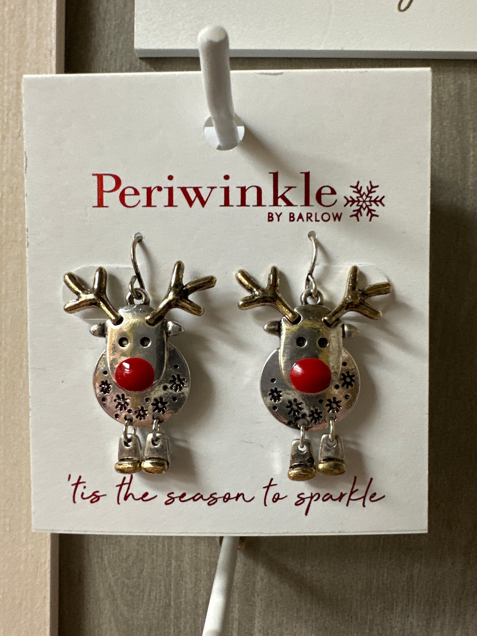 Red Nose Rudolph Earrings