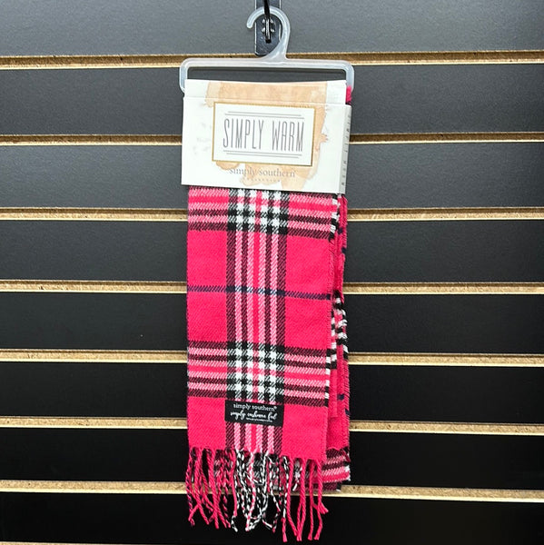 Simply Southern Plaid Scarf
