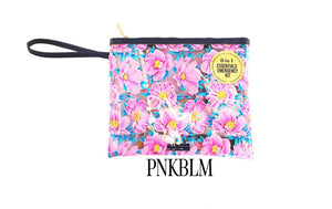 Pink Bloom Emergency Essentials Bag