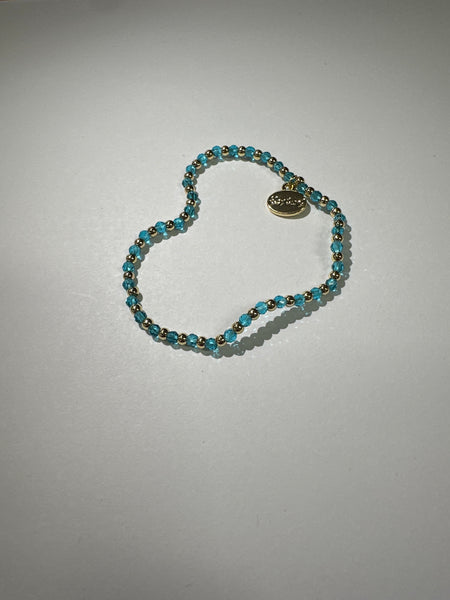 Alex Carol Stacker w/Glass Crystals
