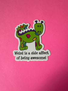 Weird Dragon Sticker