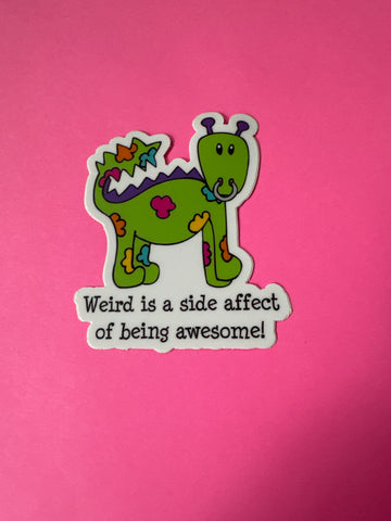 Weird Dragon Sticker