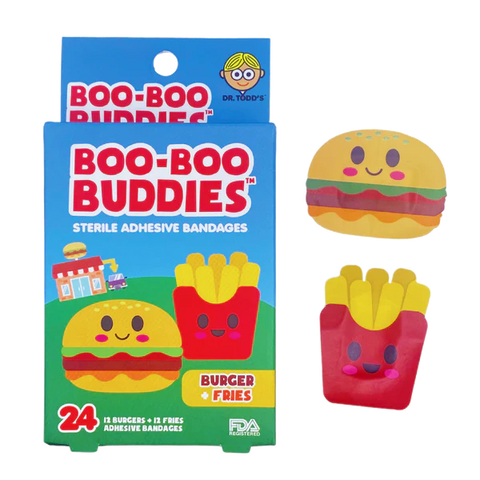 Burgers & Fries Boo Boo Bandages