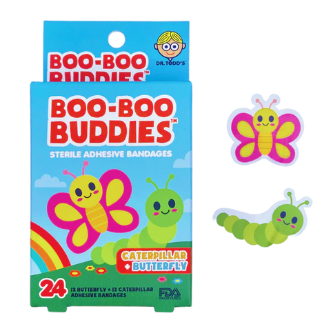 Caterpillar & Butterfly Boo Boo Bandages