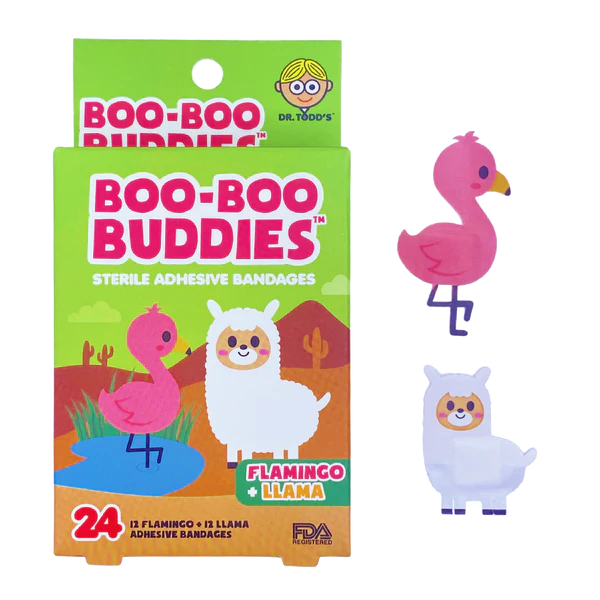 Flamingo & Llama Boo Boo Bandages