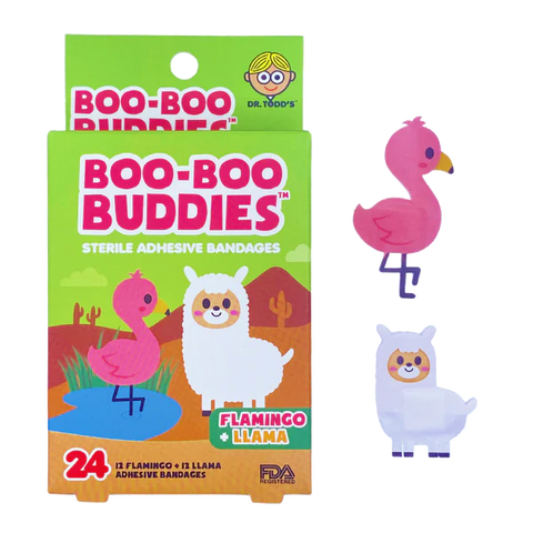 Flamingo & Llama Boo Boo Bandages