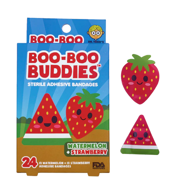 Watermelon & Strawberry Boo Boo Bandages