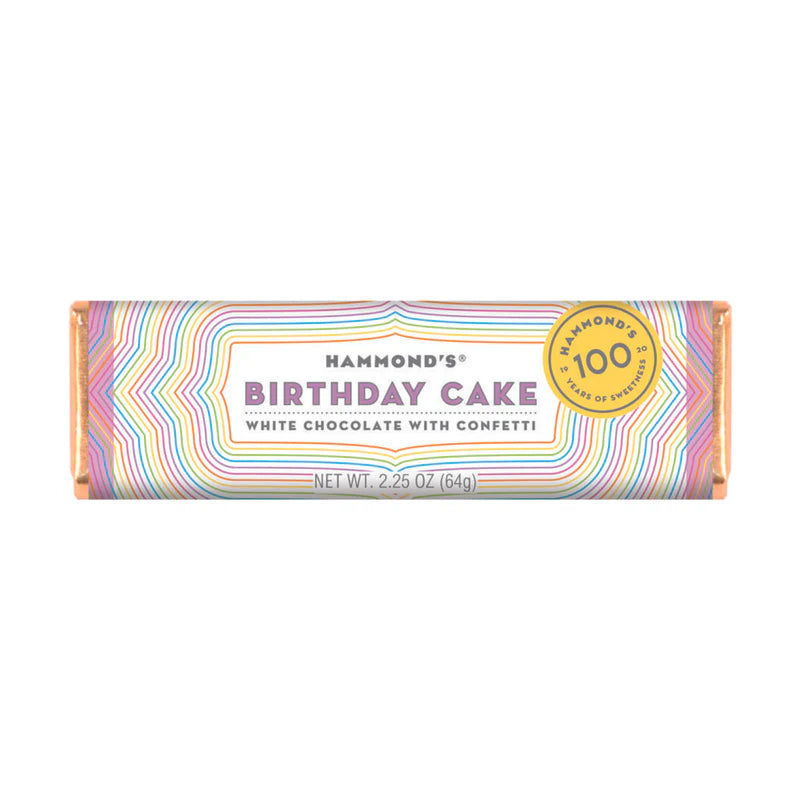 Birthday Cake White Chocolate Bar