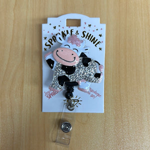 Cow Badge Reel – Persnickety's