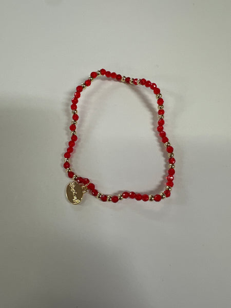 Alex Carol Stacker w/Glass Crystals