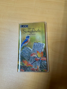 Songbirds 2 Year Pocket Planner