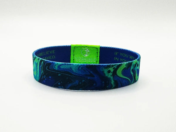 Versible Bracelet - Cosmic Tide - Romans 10:9