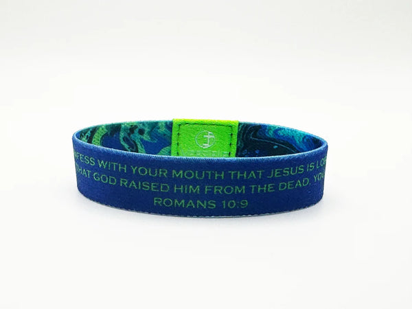 Versible Bracelet - Cosmic Tide - Romans 10:9