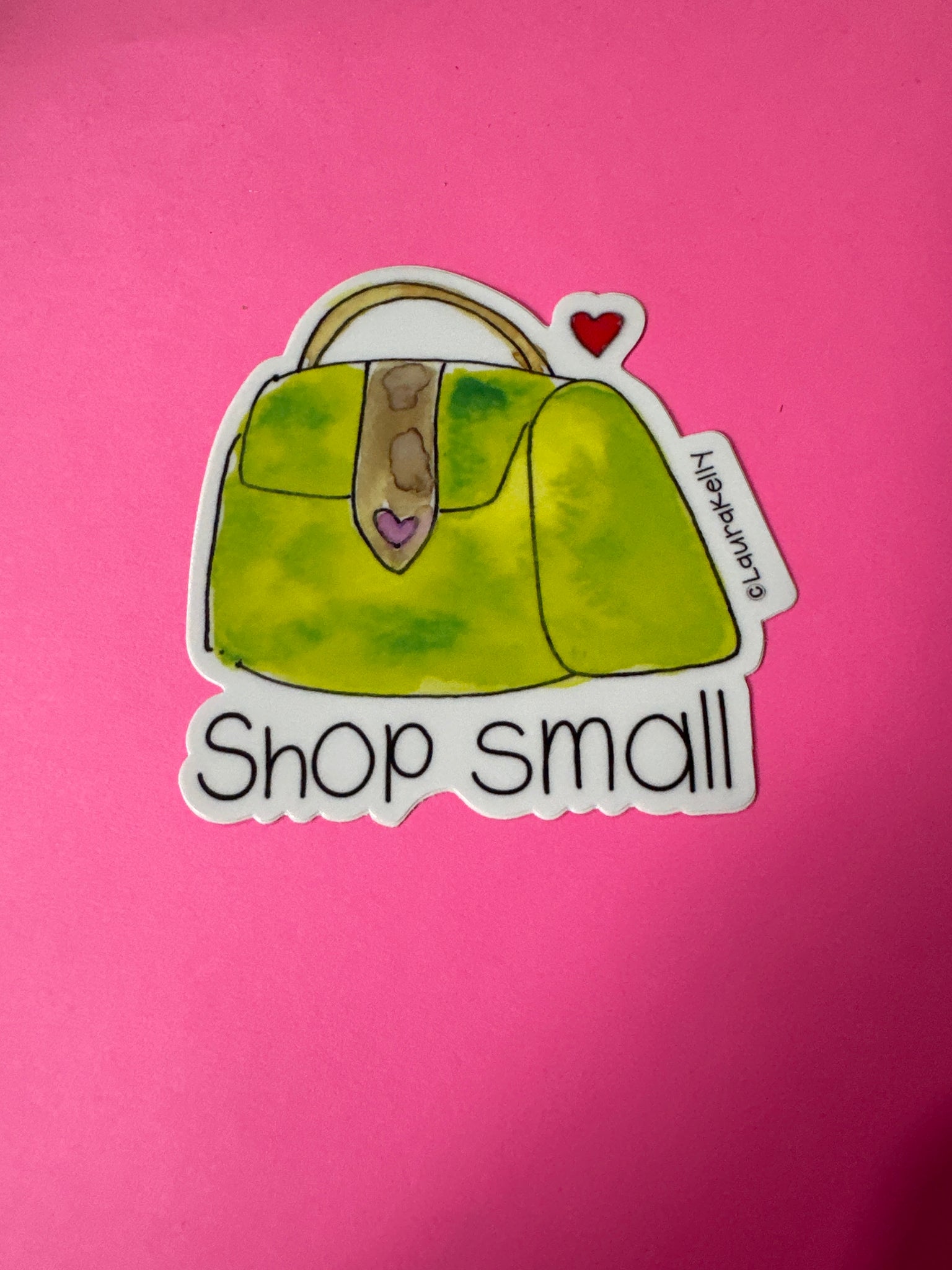 Shop Small Sticker