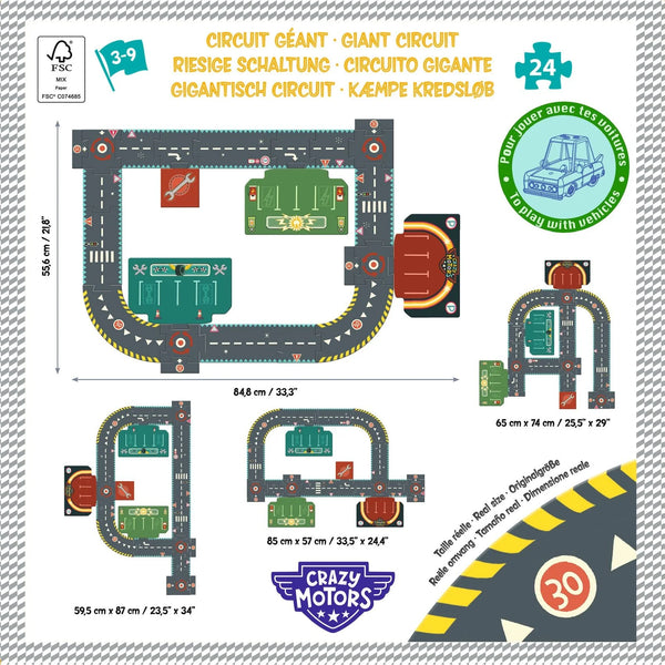 Crazy Motors Giant Circuit Puzzle