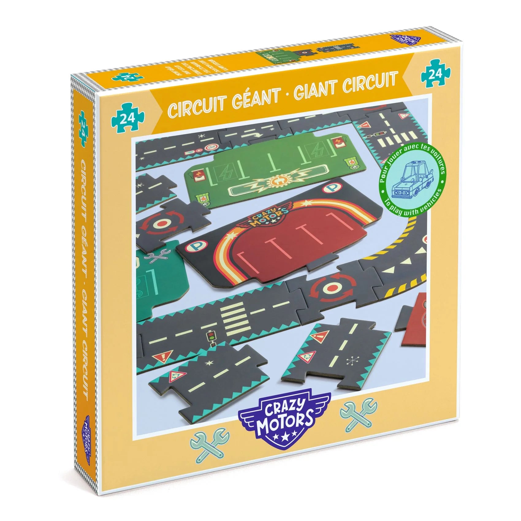 Crazy Motors Giant Circuit Puzzle