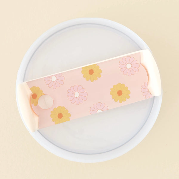 Darling Daisy Tumbler Lid Tag