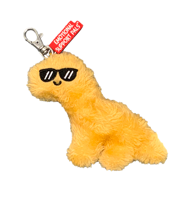Dino Nugget Emotional Support Pals Bag Charm