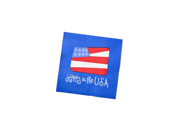 Flag Coctail Napkins - Set of 20