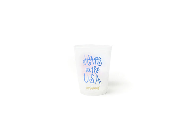 Flag Frosted Cups - Set of 10