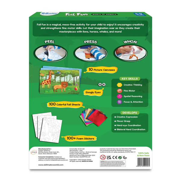 World of Animals Foil Fun